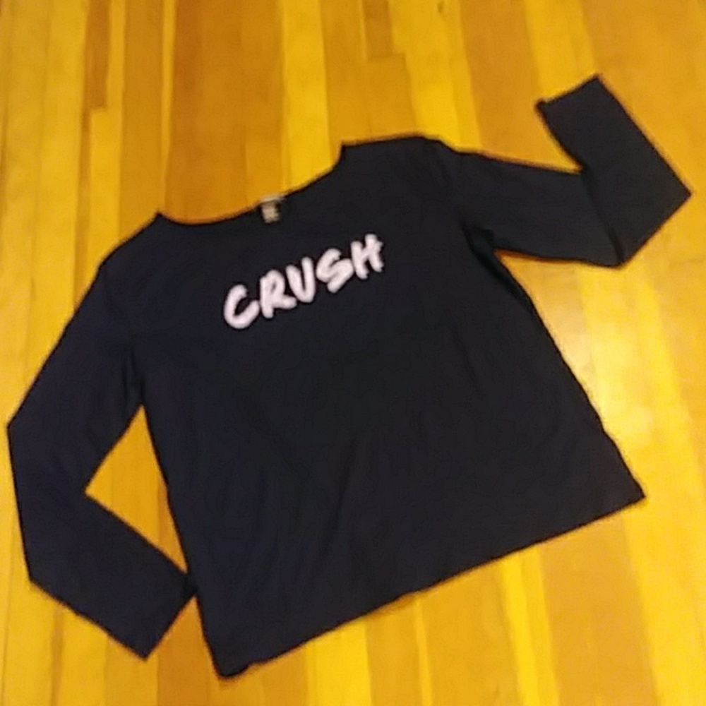 NWT-VS Shimmer CRUSH Shirt - Picture 1 of 3
